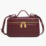 Structured Woven Box Bag