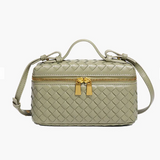 Structured Woven Box Bag