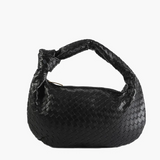 Medium Knotted Handle Woven Bag