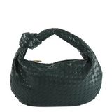 Medium Knotted Handle Woven Bag