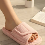 Open Toe Arch Support Slippers