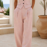 Two-Piece Waistcoat and Trouser Set