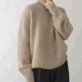 High Collar Knit Turtleneck