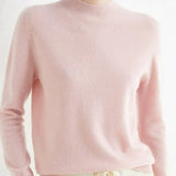 Mock Neck Knit Pullover