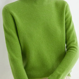 Mock Neck Knit Pullover