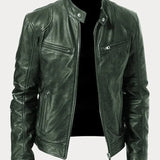 Casual Stand Collar Zip-Up Jacket