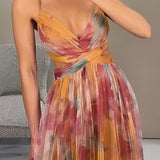 Floral Wedding Guest Maxi Dress