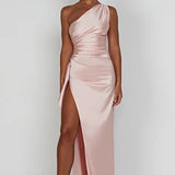 One-Shoulder Maxi Dress