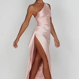 One-Shoulder Maxi Dress