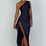One-Shoulder Maxi Dress