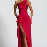 One-Shoulder Maxi Dress
