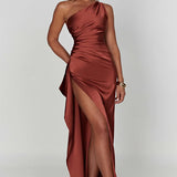 One-Shoulder Maxi Dress