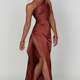 One-Shoulder Maxi Dress