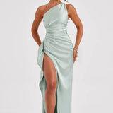 One-Shoulder Maxi Dress