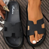 Orthopedic Platform Slide Sandals