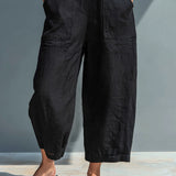 Stand-Collar Sleeveless Jumpsuit