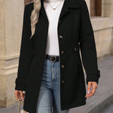 Women's Belted Tailored Trench Coat