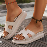 Orthopedic Platform Slide Sandals