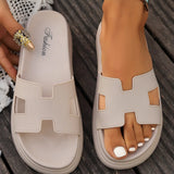 Orthopedic Platform Slide Sandals
