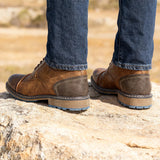 Deep-Grained Cap-Toe Derbies