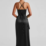 Twist Cowl Maxi Dress