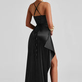 Twist Cowl Maxi Dress