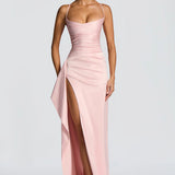 Twist Cowl Maxi Dress