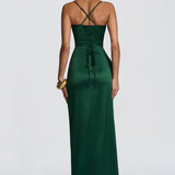 Twist Cowl Maxi Dress