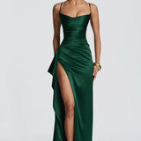 Twist Cowl Maxi Dress