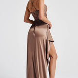 Twist Cowl Maxi Dress