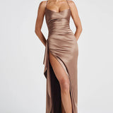 Twist Cowl Maxi Dress