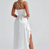 Twist Cowl Maxi Dress