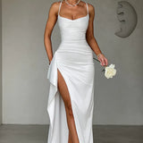 Twist Cowl Maxi Dress