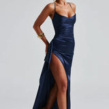 Twist Cowl Maxi Dress
