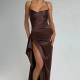 Twist Cowl Maxi Dress