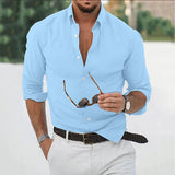 Men's Long Sleeve Button Up Shirt