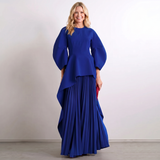 Oversized Long Sleeve Abaya Maxi Dress