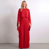 Long Sleeve Belted Jumpsuit
