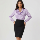Cowl Collar Blouse