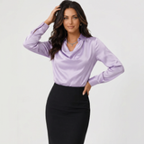 Cowl Collar Blouse