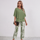 Martha Wide Leg Trouser Set