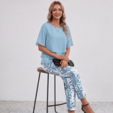 Martha Wide Leg Trouser Set