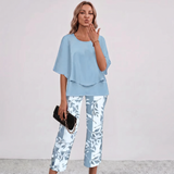 Martha Wide Leg Trouser Set