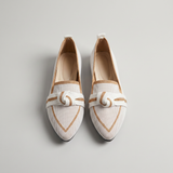 Maricela Pointed Toe Bow Loafer