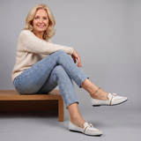 Maricela Pointed Toe Bow Loafer