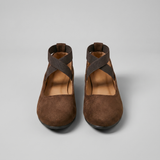 Jynna Cross Strap Ballet Flat