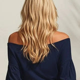Women's Off-Shoulder Belted Top