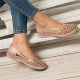 Cutout Slip-On Orthopedic Flats