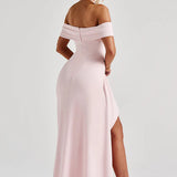 Off-The-Shoulder Maxi Dress
