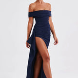 Off-The-Shoulder Maxi Dress